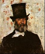 Edgar Degas Leopold Levert painting
